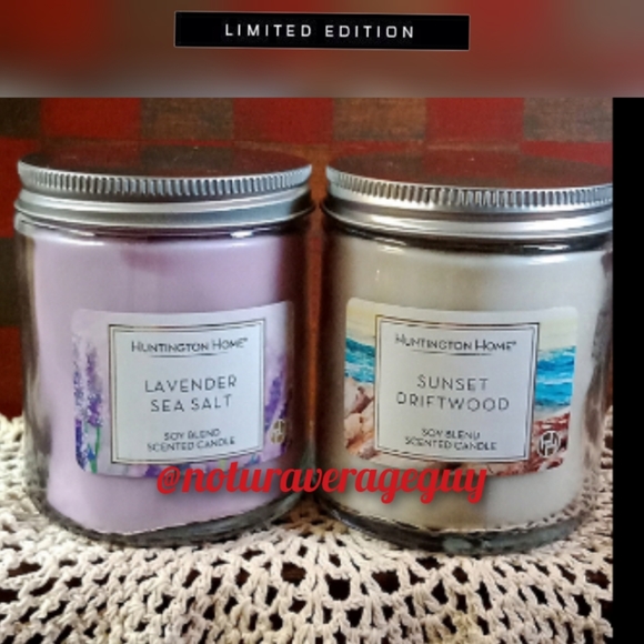 Huntington Home Other - 🆕PAIR OF HUNTINGTON HOME SOY CANDLES, 6.5 OUNCES EACH!! GREAT GIFT THIS